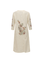 Off White Embroidered Kurta for Women