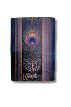 Peacock Garden Full Grain Leather Journal