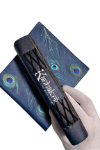 Peacock Garden Full Grain Leather Journal