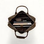 N23 Vintage Brown Leather Laptop Bag