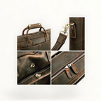 N23 Vintage Brown Leather Laptop Bag