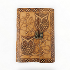 Owl Leather Journal