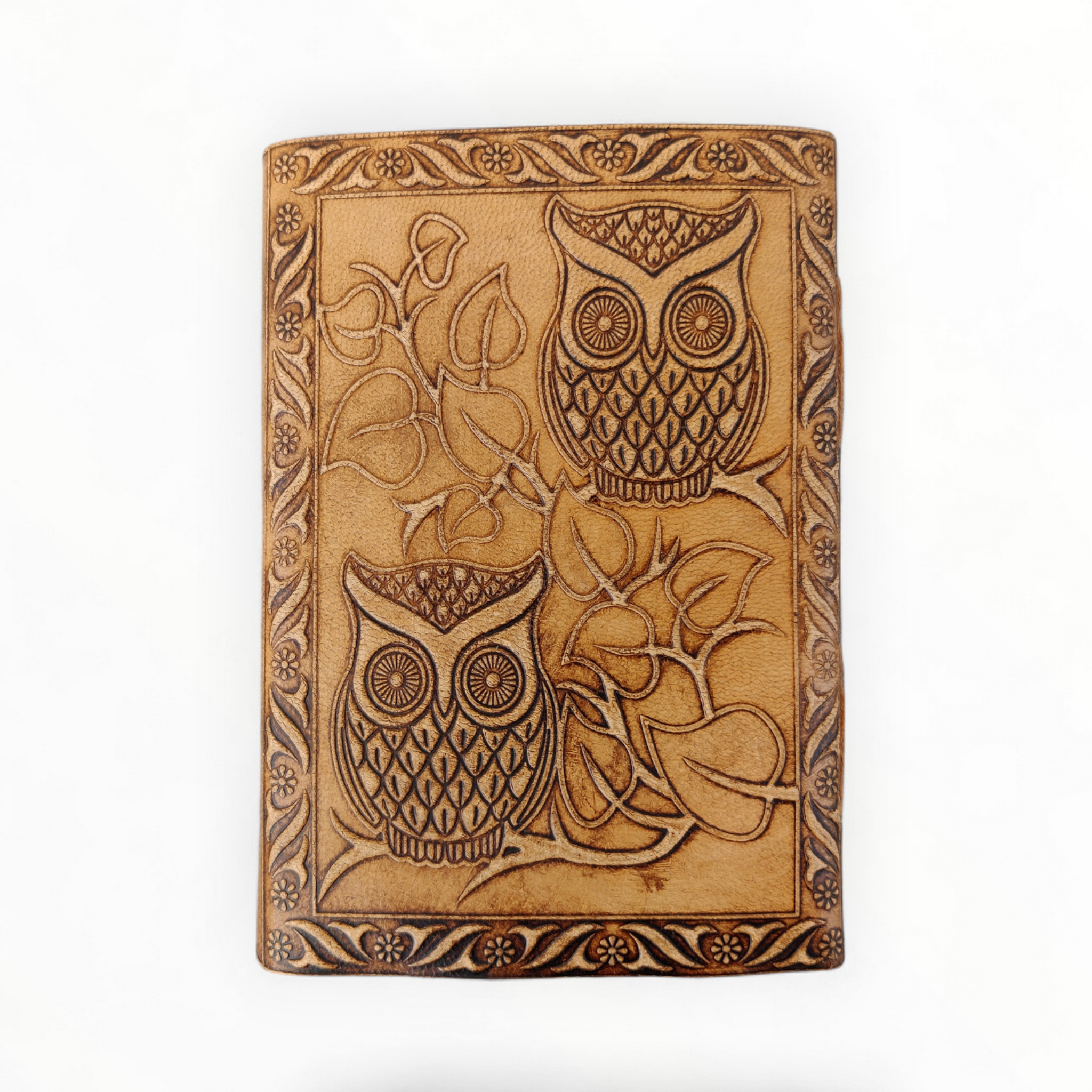 Owl Leather Journal
