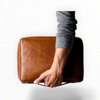 Tan Leather Laptop Sleeve