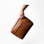 Tan Leather Laptop Sleeve